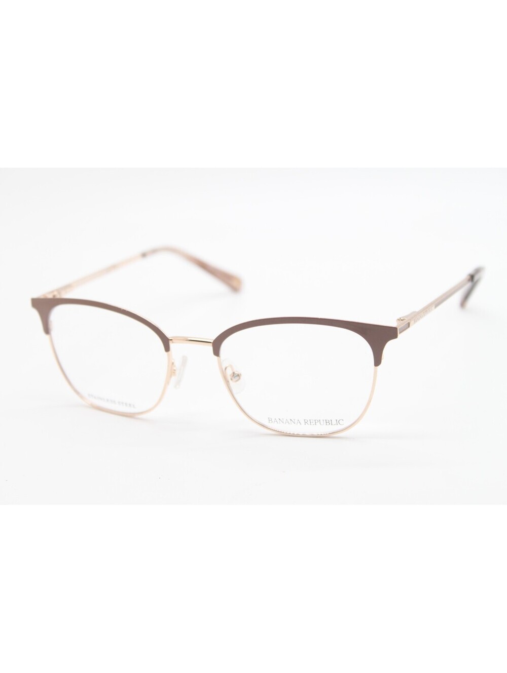 NEW BANANA REPUBLIC ISADORA 09Q PINK GOLD AUTHENTIC EYEGLASSES 51-18